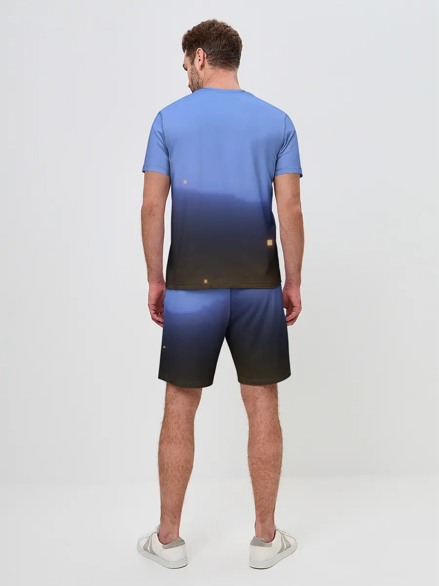 Мужской костюм с шортами / minecraft