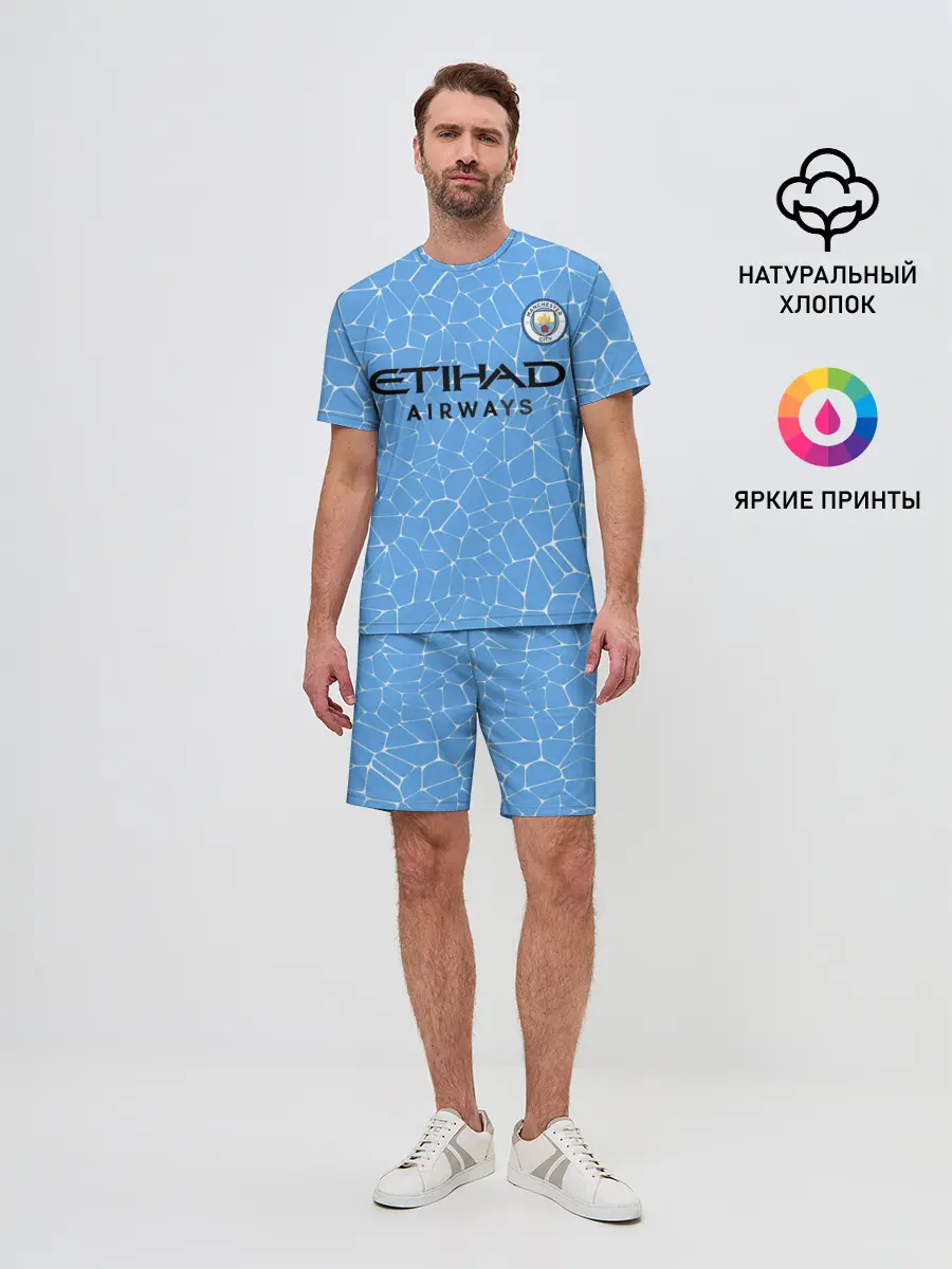 Мужской костюм с шортами / L. Messi Manchester City