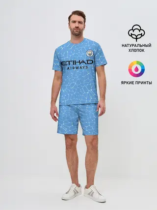 Мужской костюм с шортами / L. Messi Manchester City