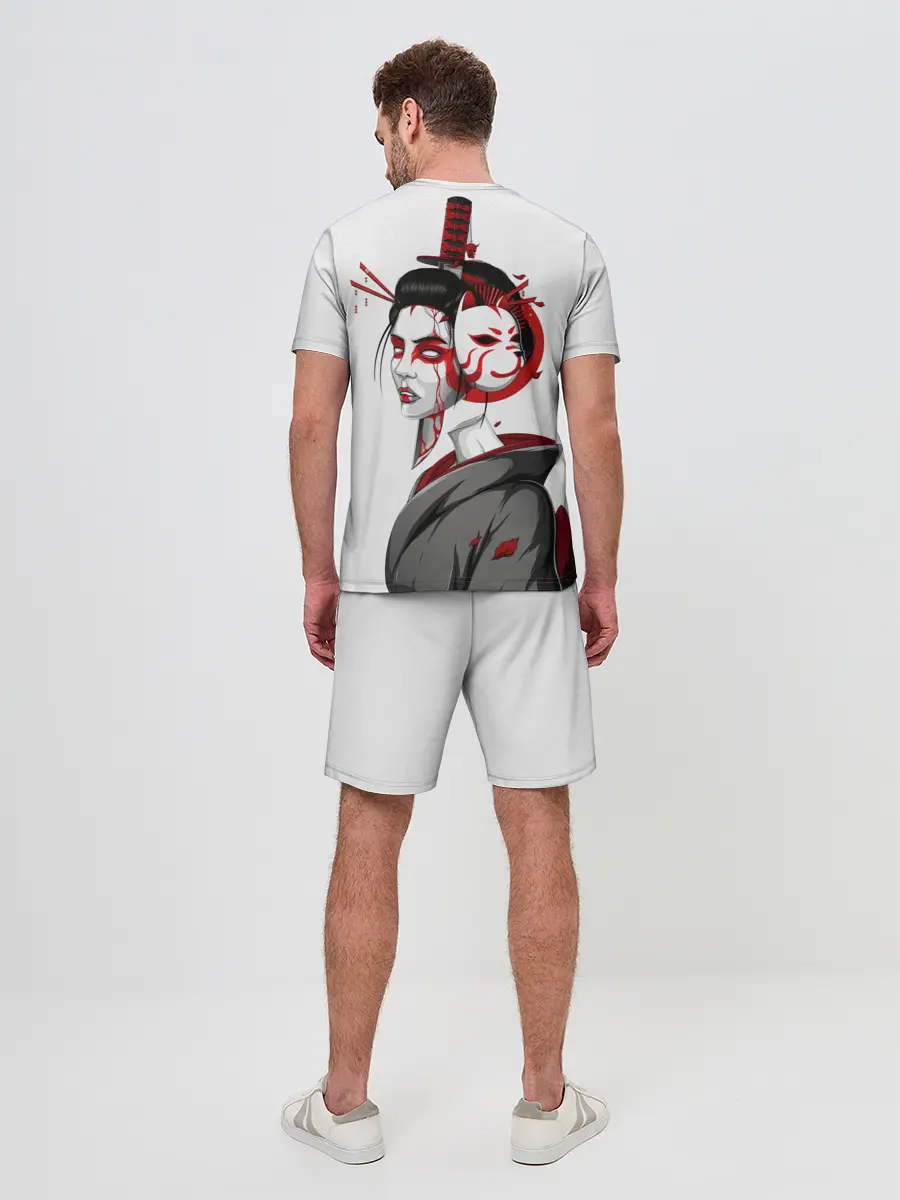 Мужской костюм с шортами / Гейша