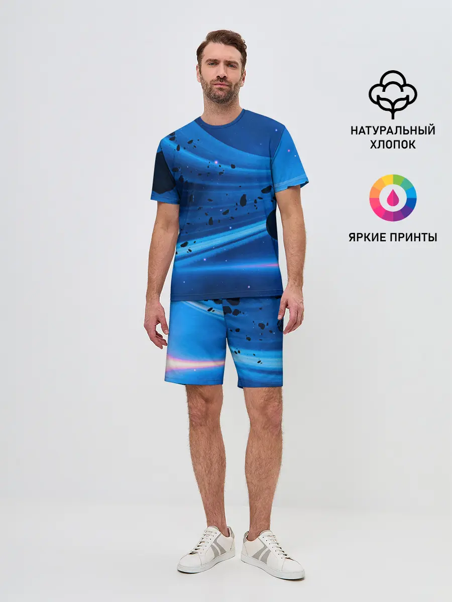 Мужской костюм с шортами / Space