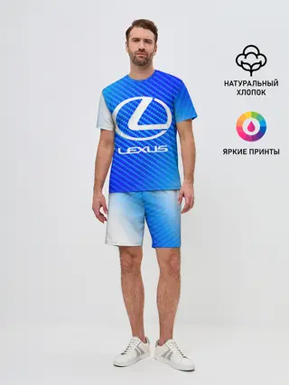 Мужской костюм с шортами / LEXUS / ЛЕКСУС