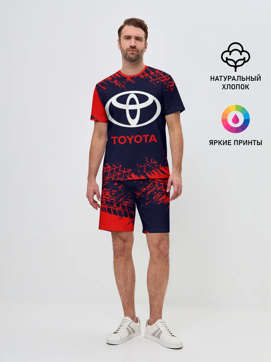 Мужской костюм с шортами / TOYOTA / ТОЙОТА