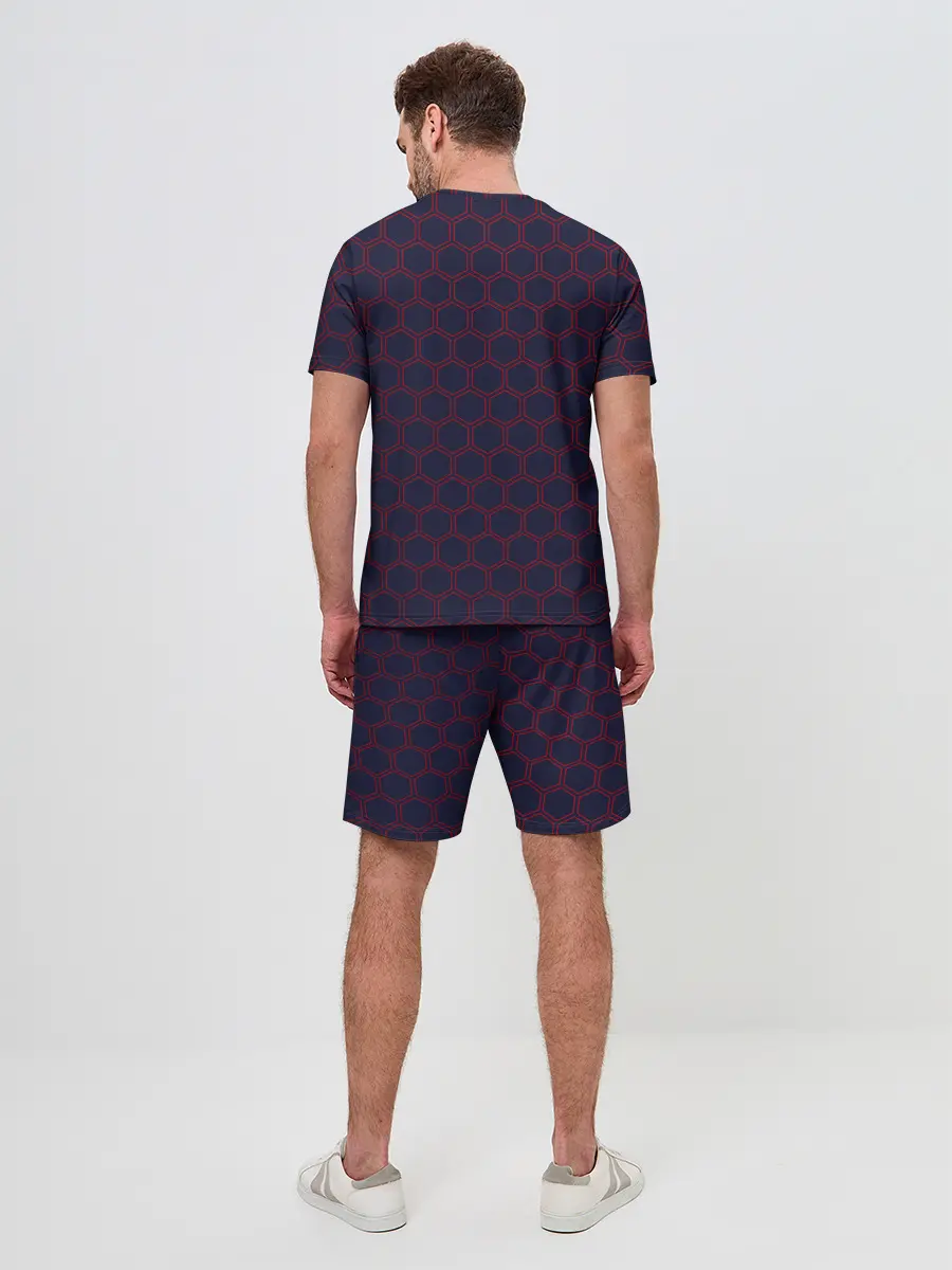 Мужской костюм с шортами / WARFRAME / ВАРФРЕЙМ