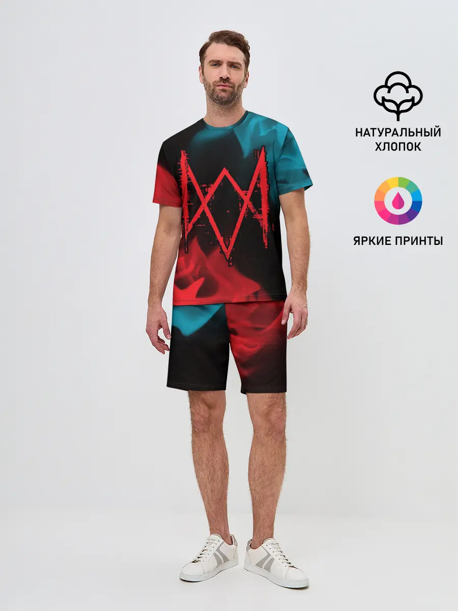 Мужской костюм с шортами / WATCH DOGS LEGION / ВОТЧ ДОГС