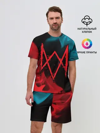 Мужской костюм с шортами / WATCH DOGS LEGION / ВОТЧ ДОГС