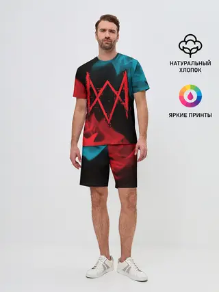 Мужской костюм с шортами / WATCH DOGS LEGION / ВОТЧ ДОГС