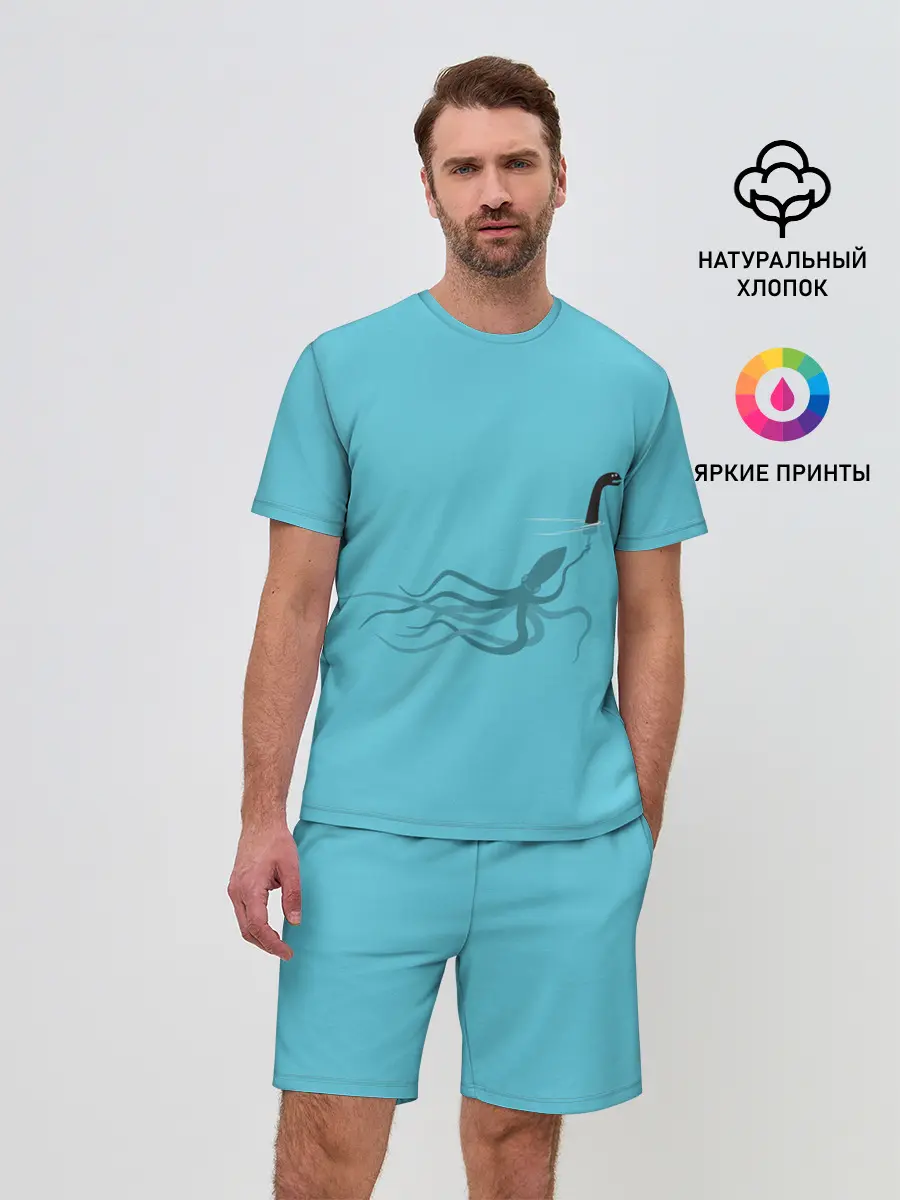 Мужской костюм с шортами / Тайна Лох-несского чудовища