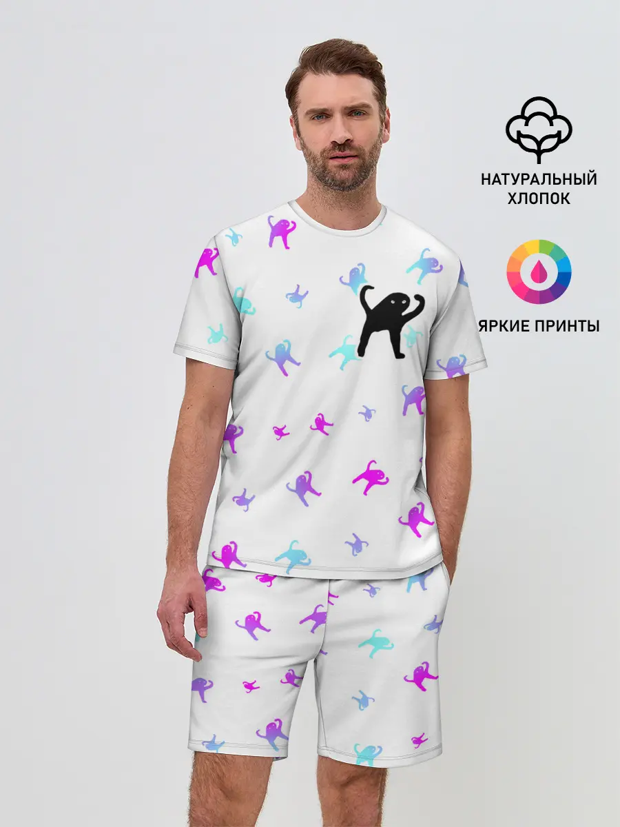 Мужской костюм с шортами / ЪУЪ СЪУКА