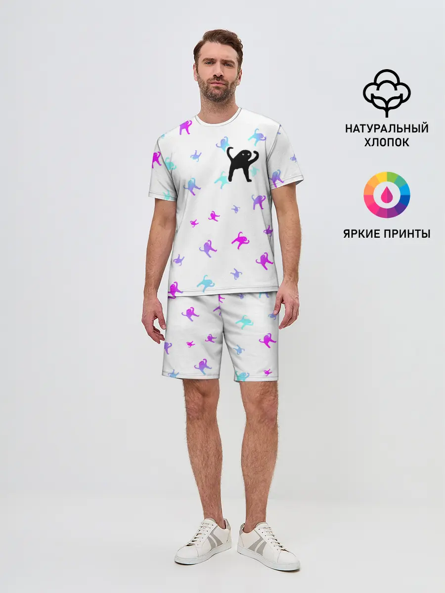 Мужской костюм с шортами / ЪУЪ СЪУКА