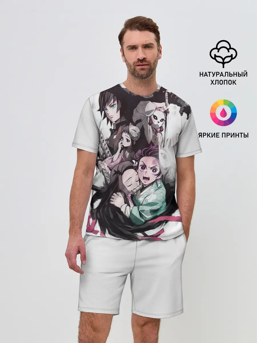 Мужской костюм с шортами / Убийца Демонов постер