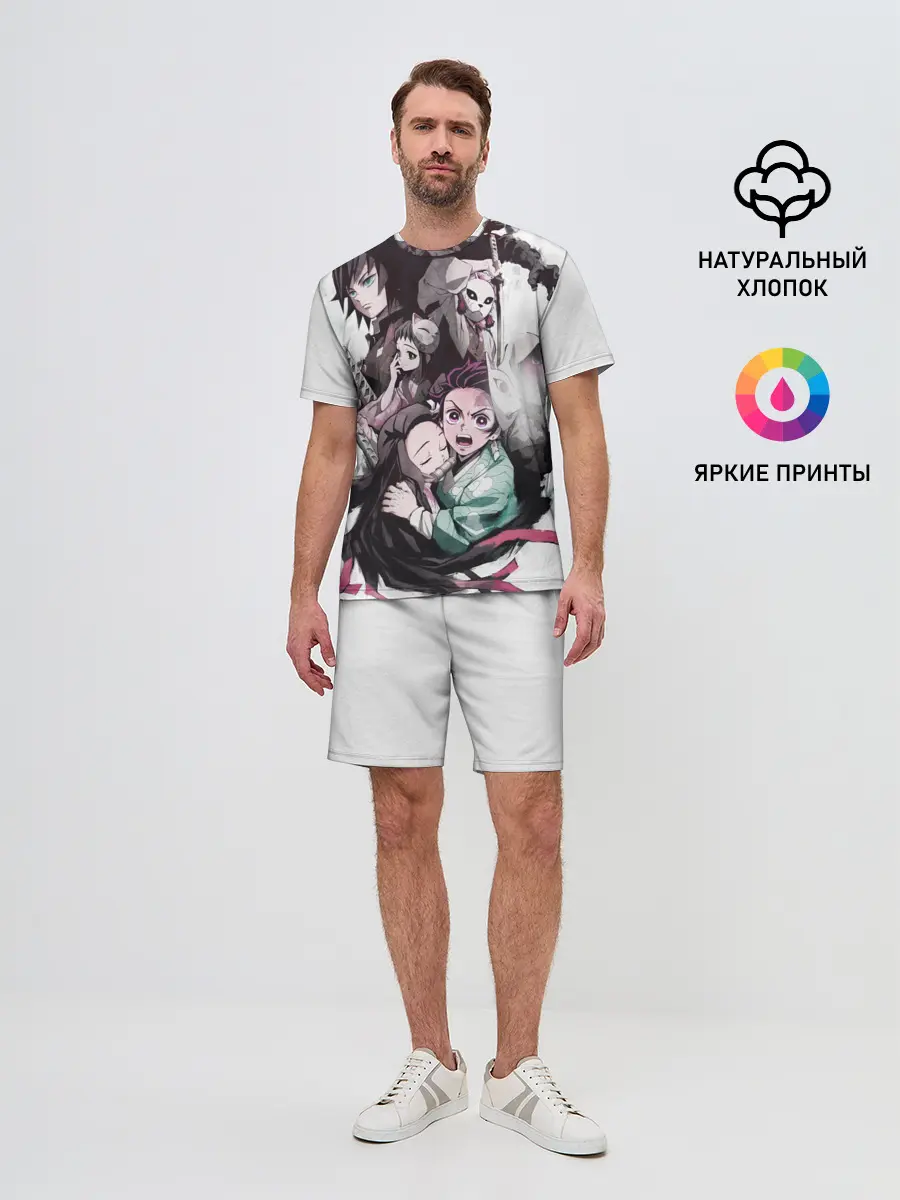 Мужской костюм с шортами / Убийца Демонов постер