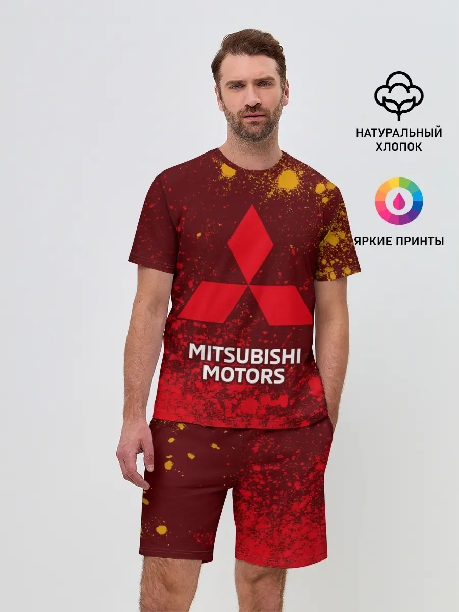 Мужской костюм с шортами / MITSUBISHI / МИТСУБИСИ