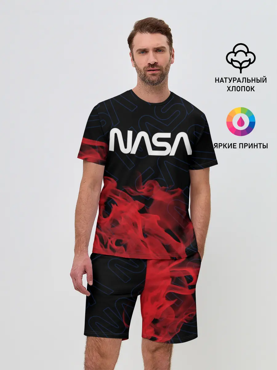 Мужской костюм с шортами / NASA / НАСА