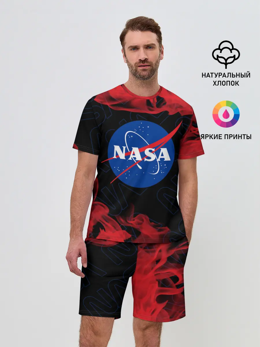 Мужской костюм с шортами / NASA / НАСА