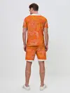 Мужской костюм с шортами / Нарисованные рыбки