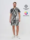 Мужской костюм с шортами / Zebra