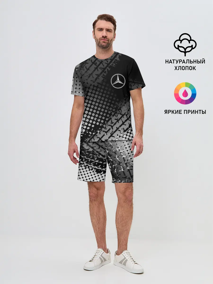 Мужской костюм с шортами / Mercedes-Benz