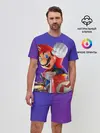 Мужской костюм с шортами / Mario 3D