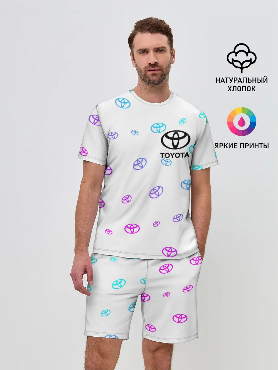 Мужской костюм с шортами / TOYOTA / ТОЙОТА