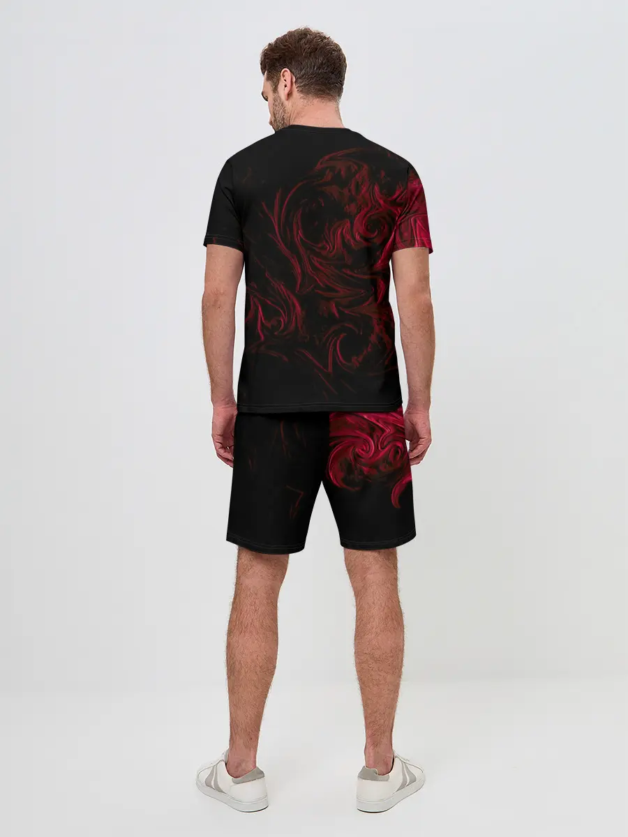 Мужской костюм с шортами / Fire