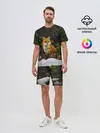 Мужской костюм с шортами / Лиса и снег