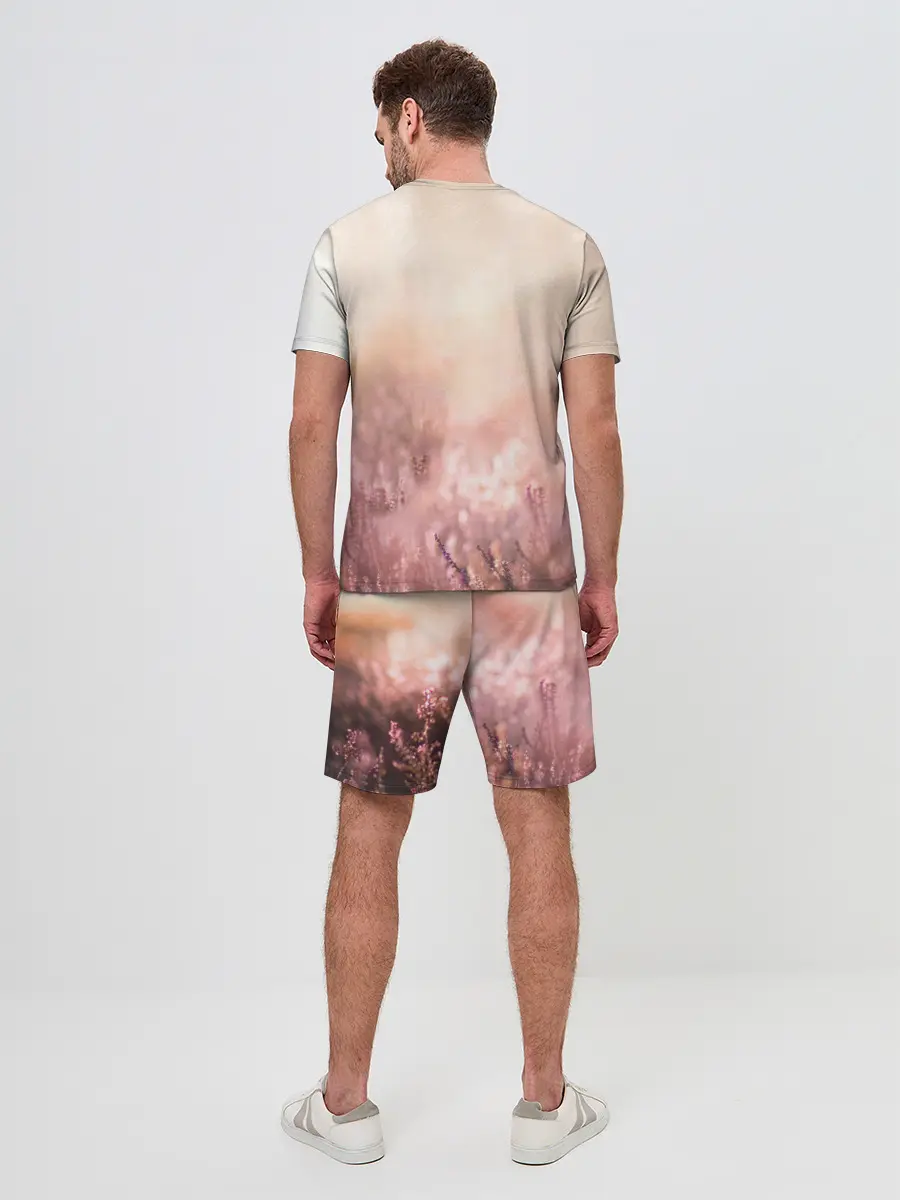 Мужской костюм с шортами / Красивый Волк