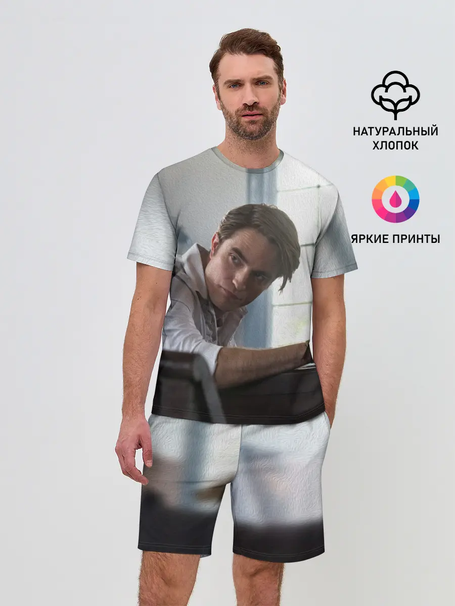 Мужской костюм с шортами / Роберт Паттинсон