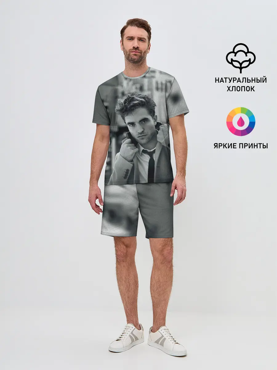 Мужской костюм с шортами / Роберт Паттинсон
