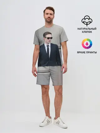 Мужской костюм с шортами / Роберт Паттинсон