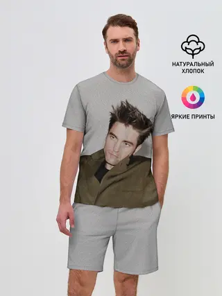 Мужской костюм с шортами / Роберт Паттинсон