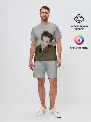 Мужской костюм с шортами / Роберт Паттинсон