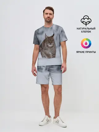 Мужской костюм с шортами / Рысь