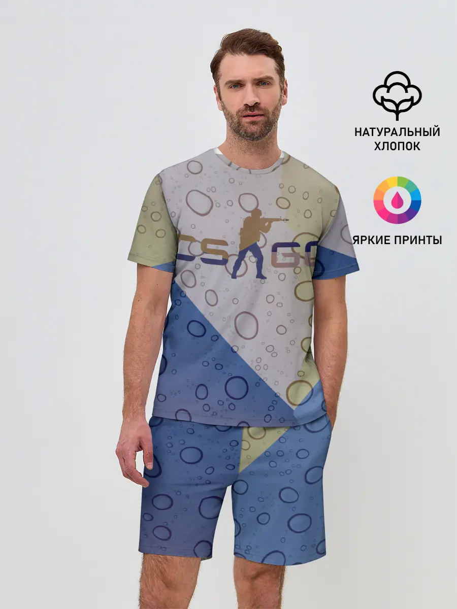 Мужской костюм с шортами / CS GO