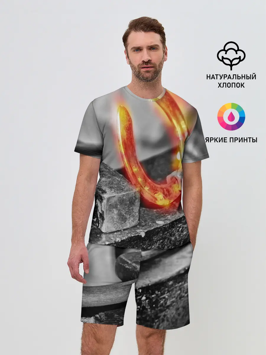 Мужской костюм с шортами / Подкова