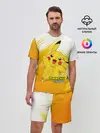 Мужской костюм с шортами / Pikachu Pika Pika