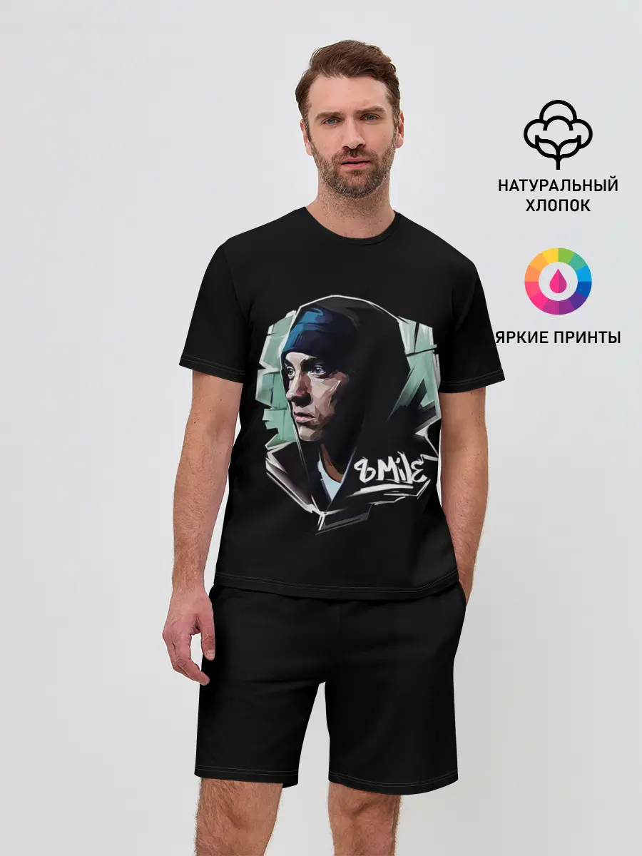 Мужской костюм с шортами / EMINEM 8 MILE