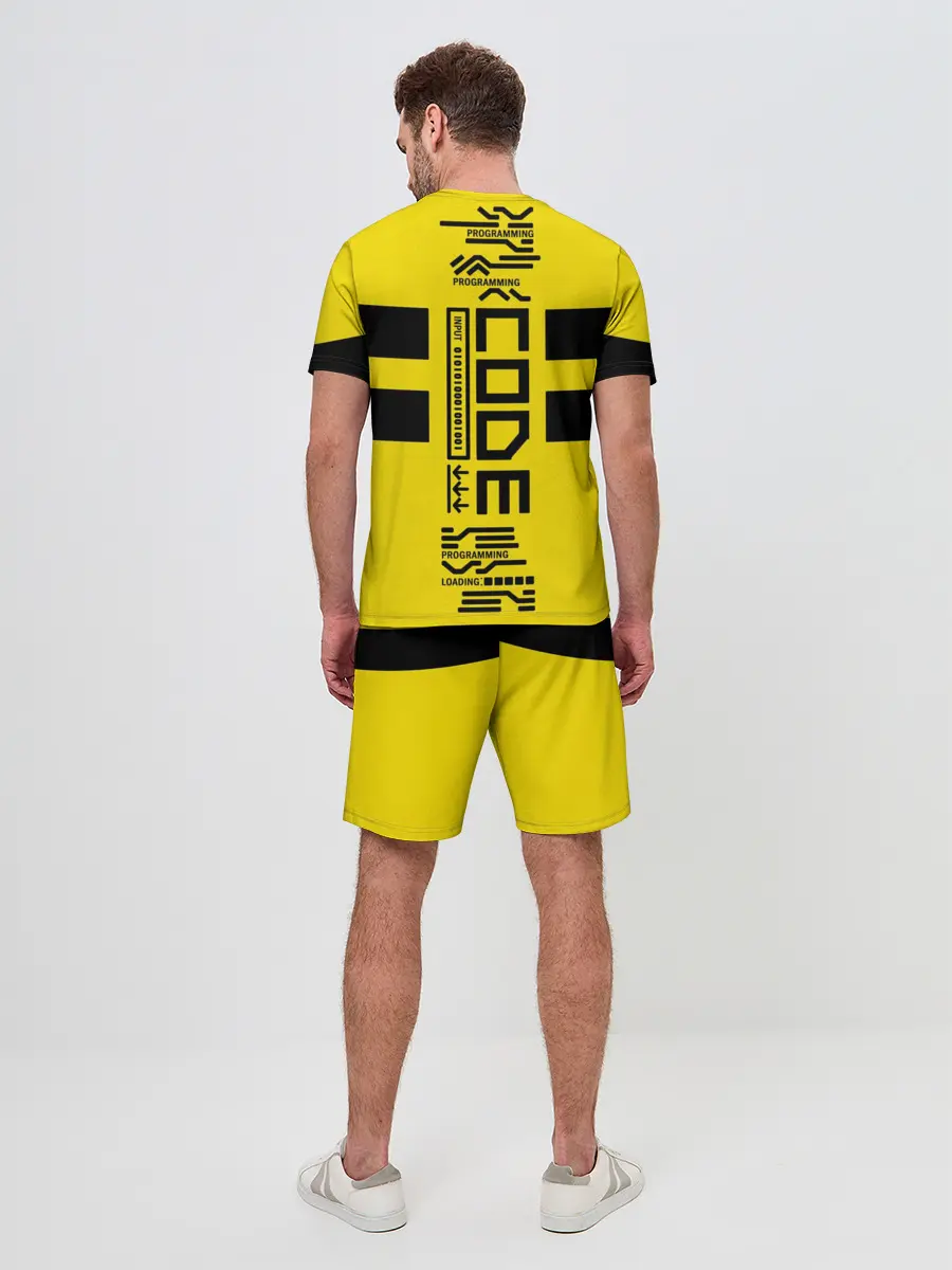 Мужской костюм с шортами / КОД,программирование,code