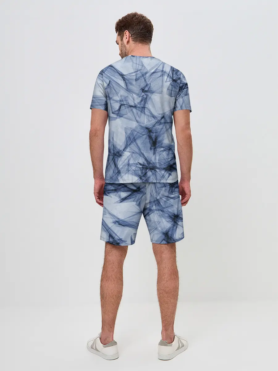 Мужской костюм с шортами / Текстура.