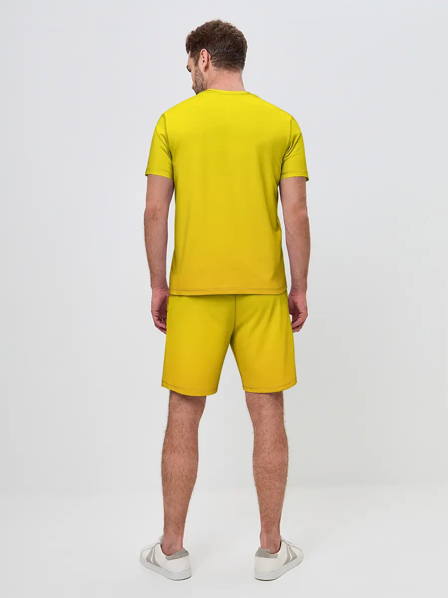 Мужской костюм с шортами / Гудетама веселое яйцо