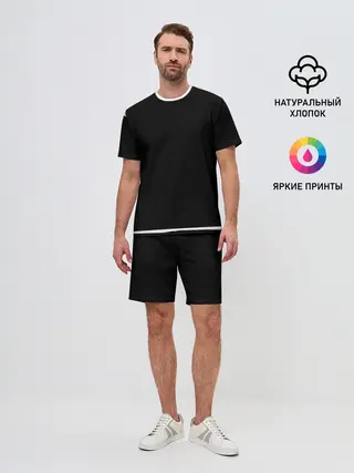 Мужской костюм с шортами / Никогда не сдавайся