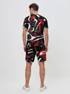 Мужской костюм с шортами / Abstract art