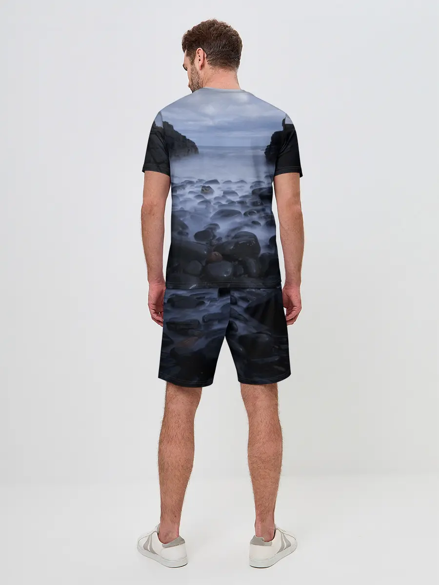 Мужской костюм с шортами / Горные породы