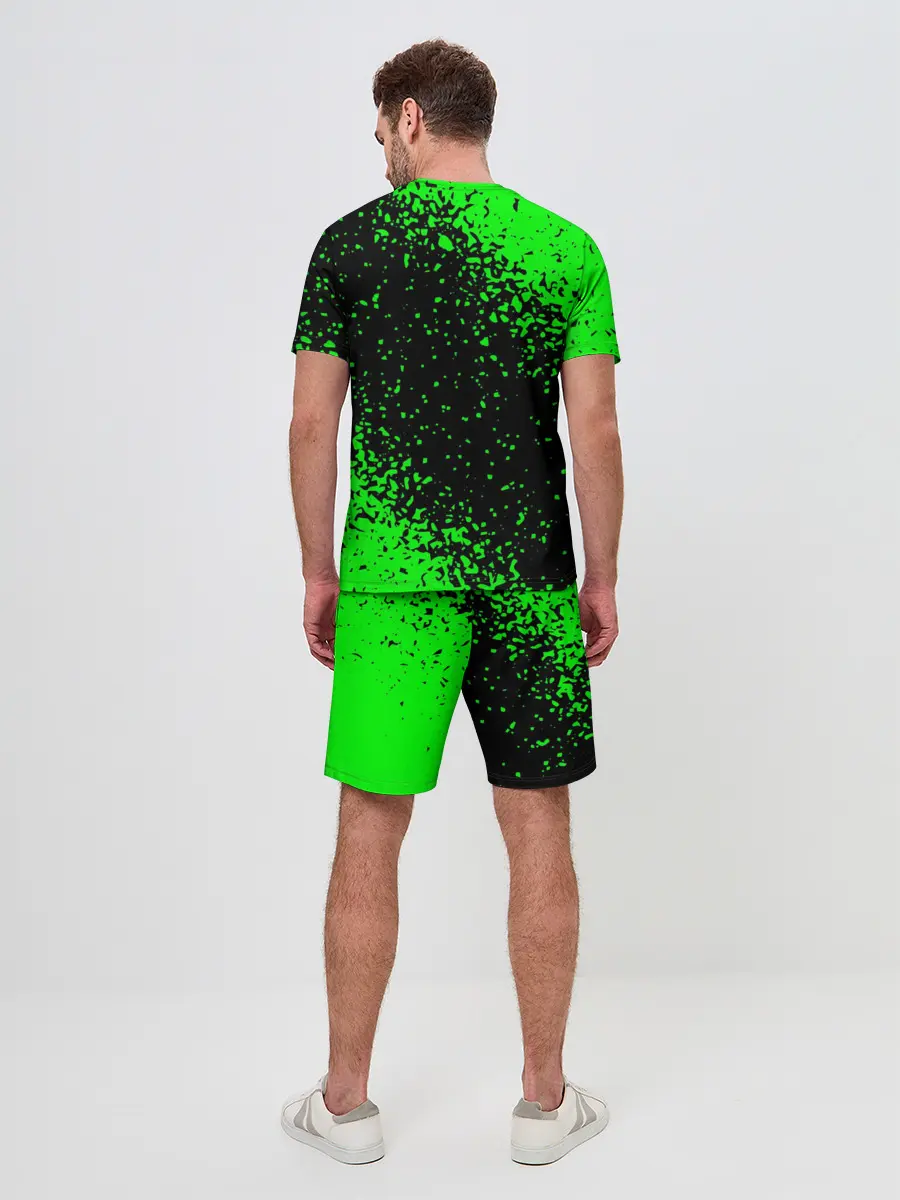 Мужской костюм с шортами / MINECRAFT