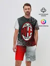 Мужской костюм с шортами / AC MILAN / МИЛАН