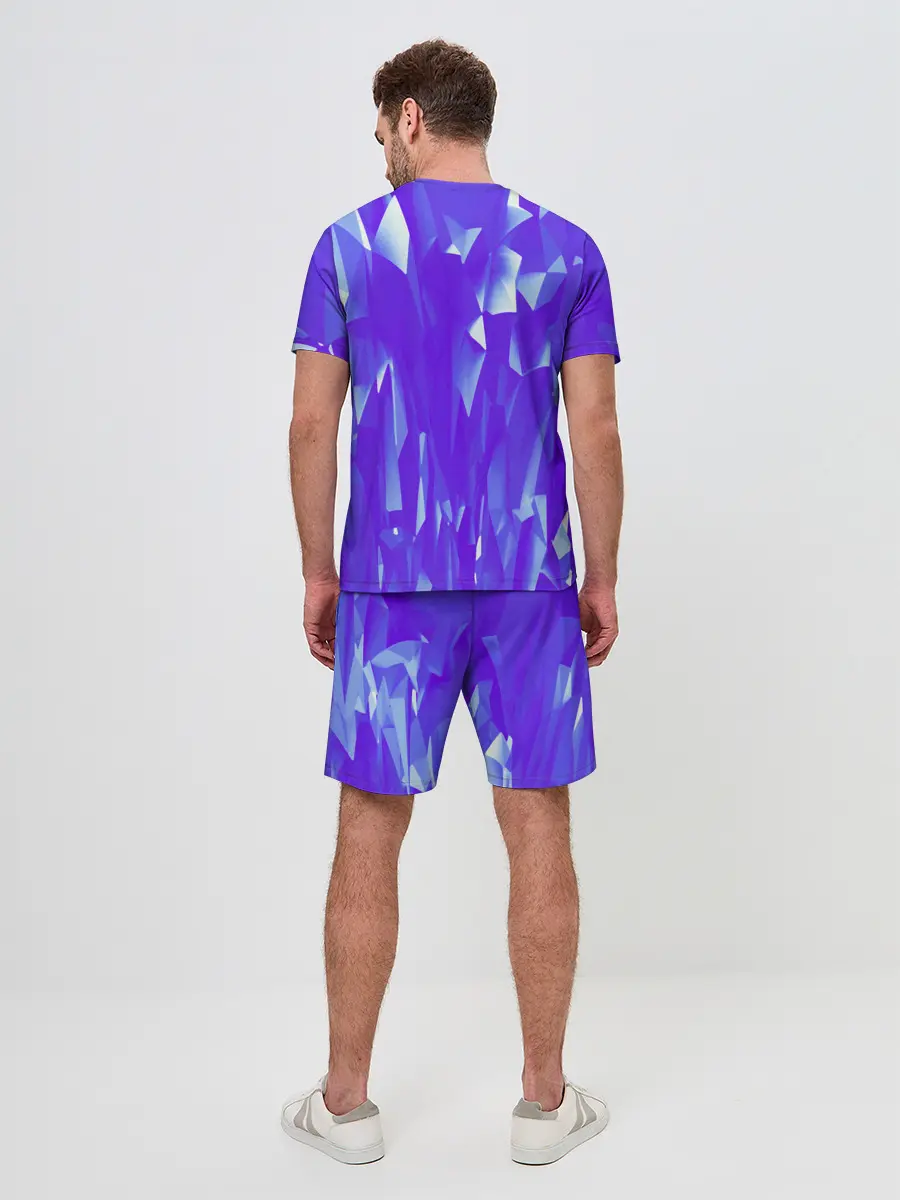 Мужской костюм с шортами / Абстракция