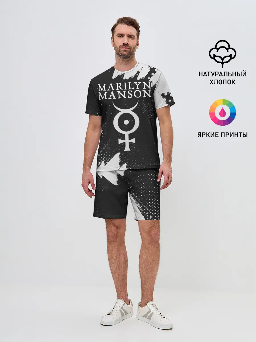 Мужской костюм с шортами / MARILYN MANSON / М. МЭНСОН
