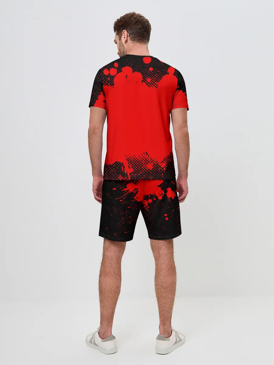 Мужской костюм с шортами / MINECRAFT