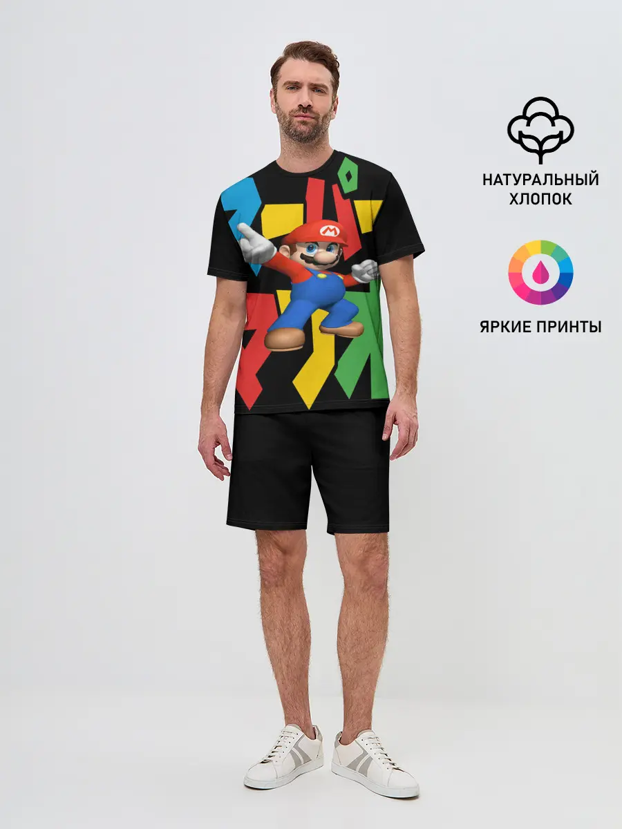 Мужской костюм с шортами / mario