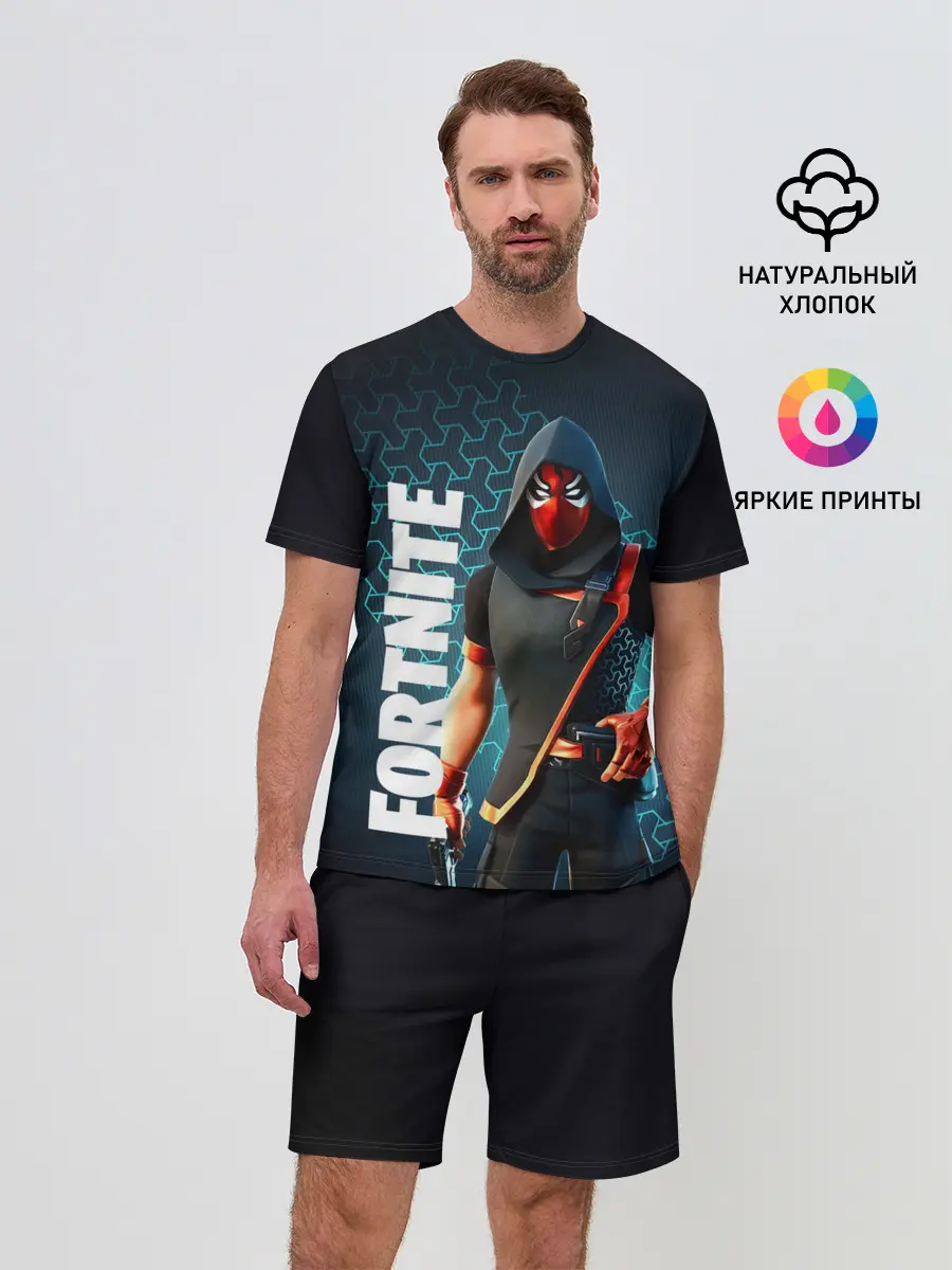 Мужской костюм с шортами / FORTNITE